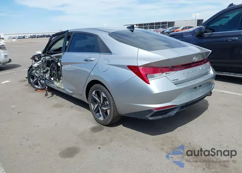 2021 Hyundai Elantra Limited from USA, damaged, VIN 5NPLP4AG5MH037050